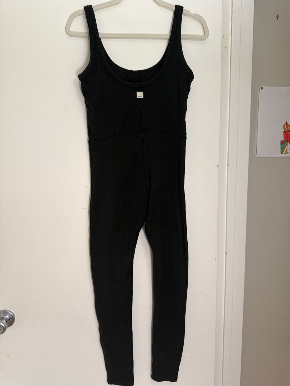Vuori Black Sleeveless Jumpsuit size M